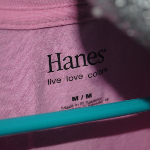 HANES long sleeve medium pink - Picture 2 of 4